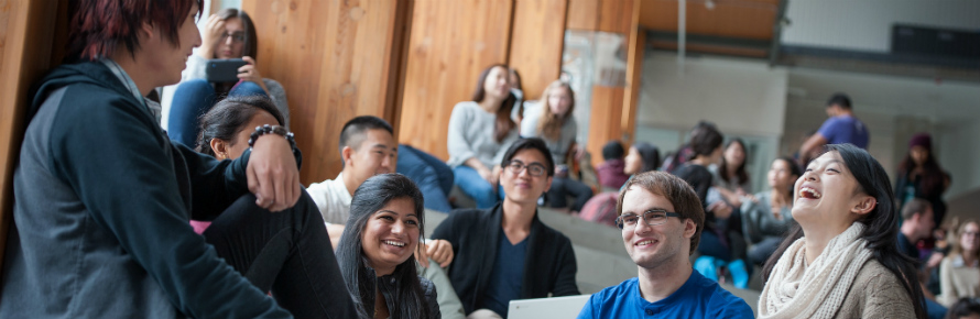 A room full of students 