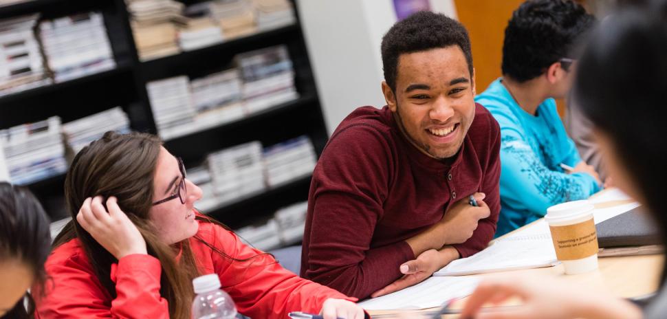 UBC students in a small class setting
